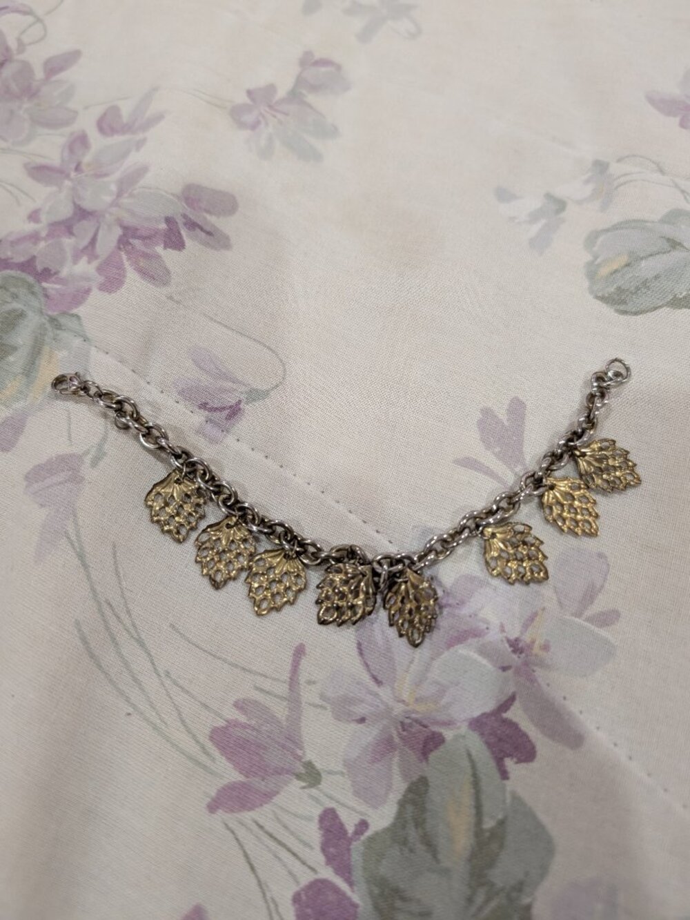 Vintage Leaf Bracelet